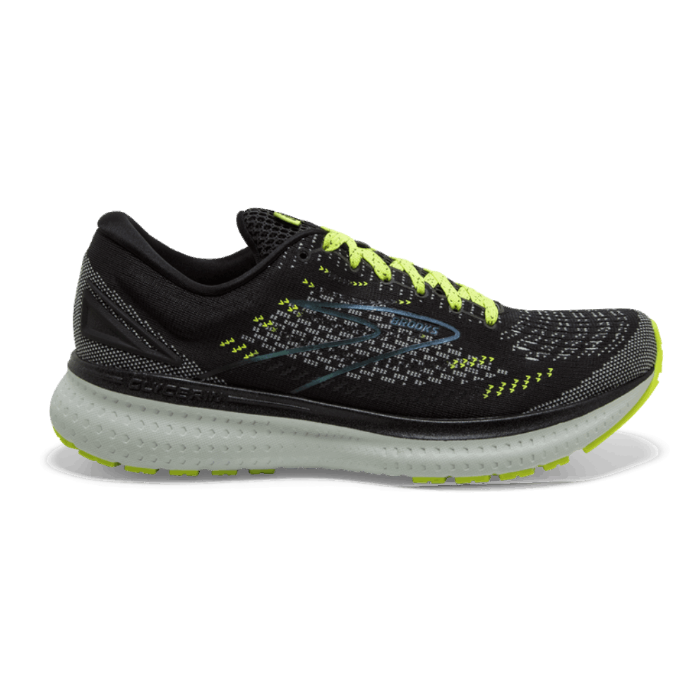 Brooks Gliceryna 19 Czarny-spa Niebieski