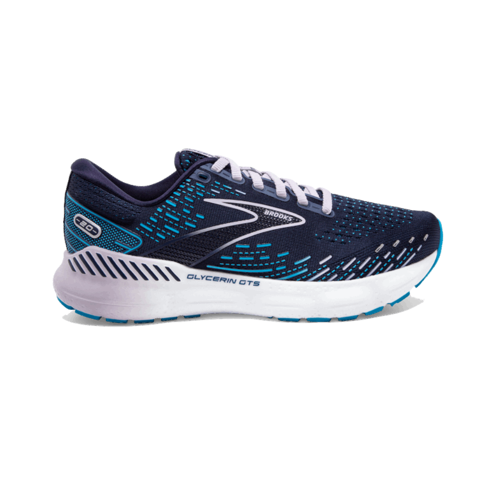 Brooks Gliceryna Gts 20 Peacoat-pastel Liliowy