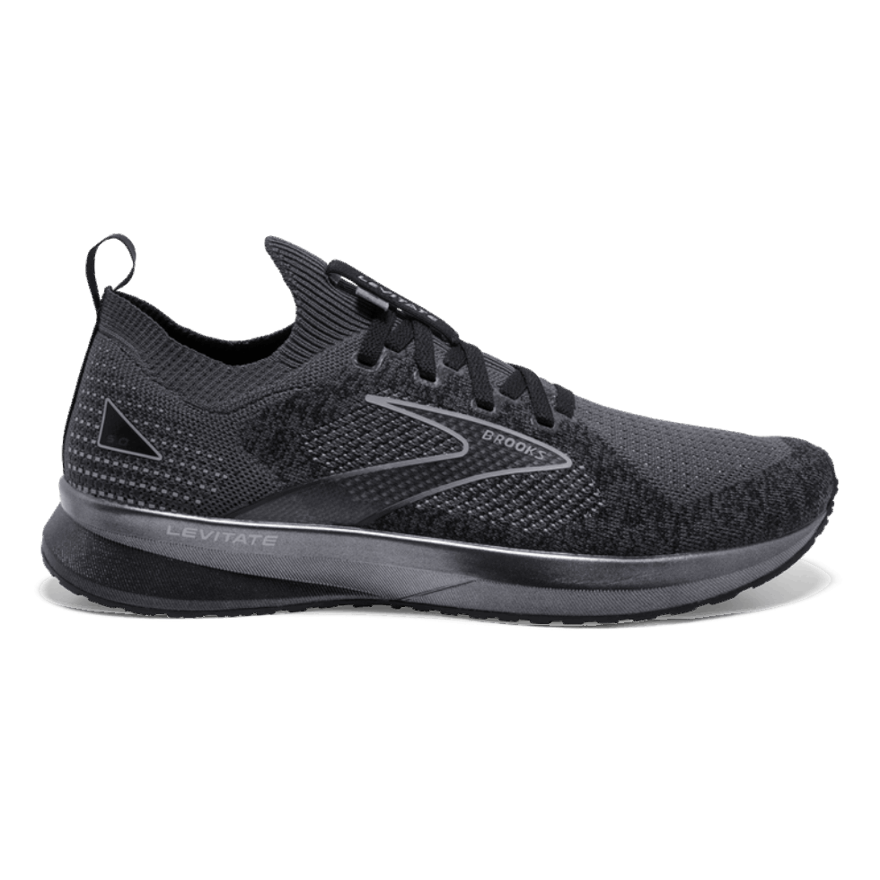 Brooks Lewituje Stealthfit 5 Czarno-hebanowo-szary
