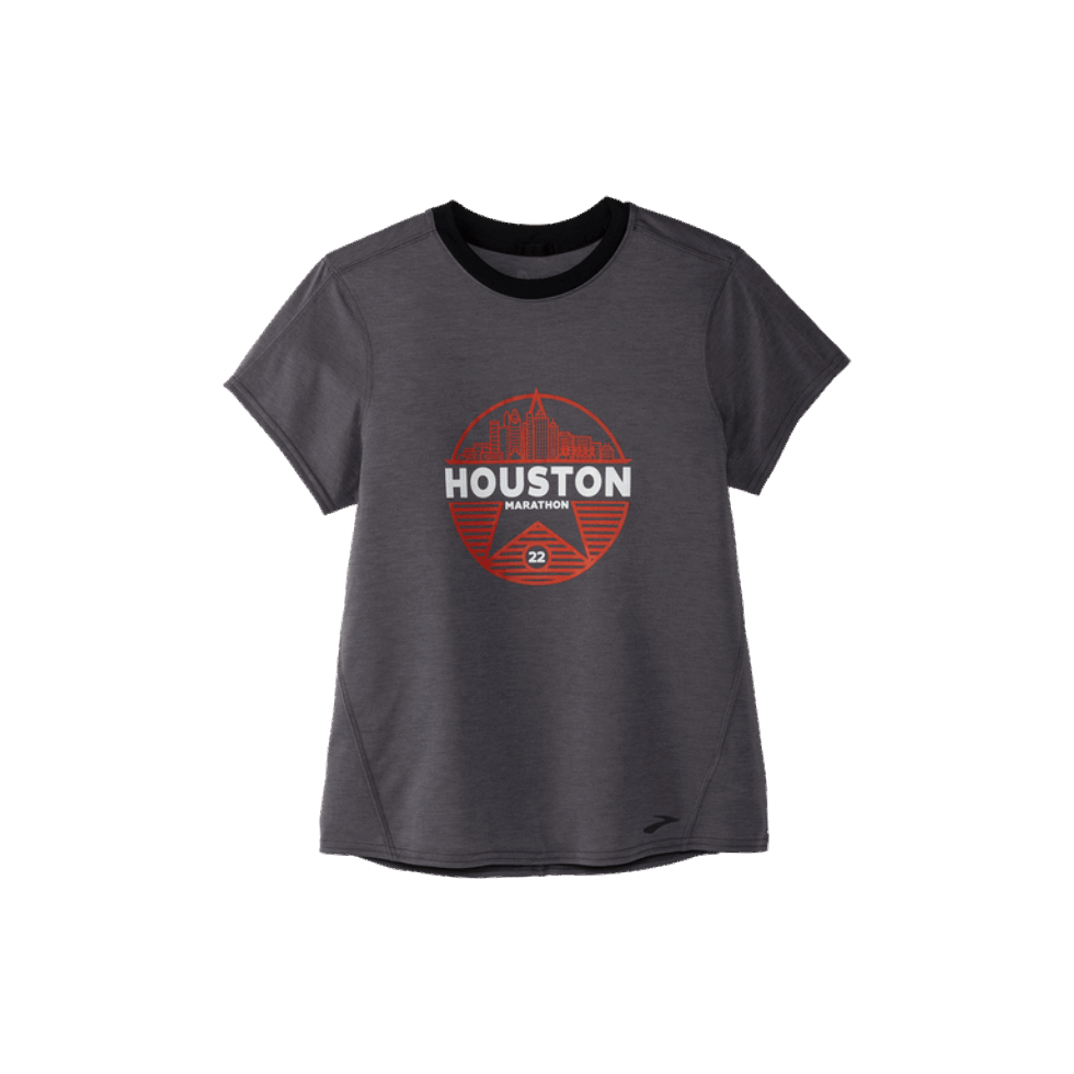 Brooks Houston22 Odległość Grafika Ss Cień Szary-26.2 Gwiazda