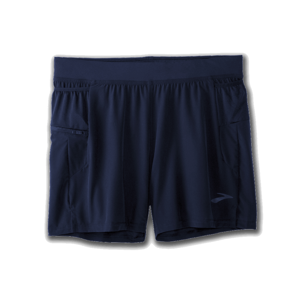 Brooks Sherpa 5" 2-w-1 Krótki Granatowy