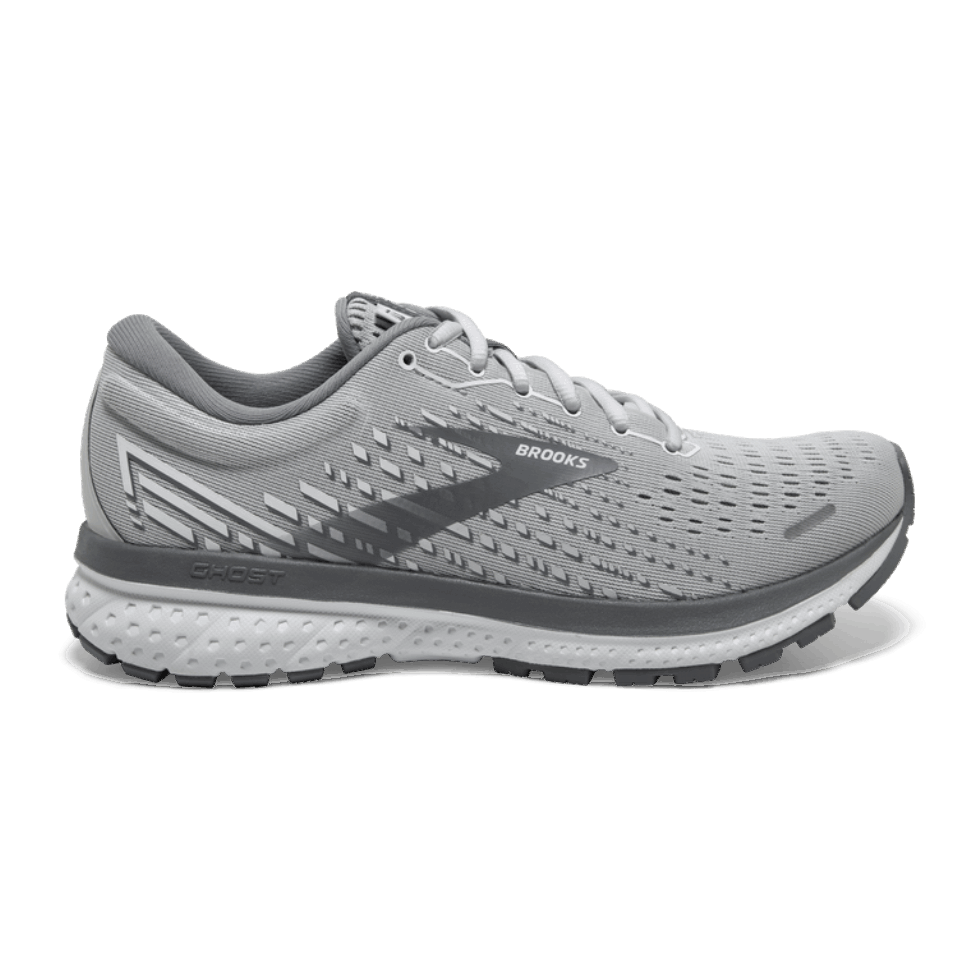 Brooks Ghost 13 Alloy-oyster-white