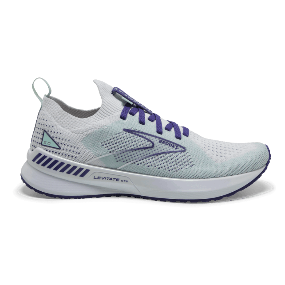 Brooks Lewituje Stealthfit Gts 5 Biało-granatowo-jukka