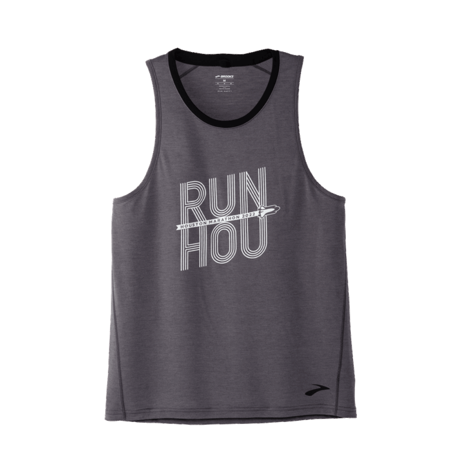 Brooks Houston22 Odległość Grphic Zbiornik Cień Grey-run Hou