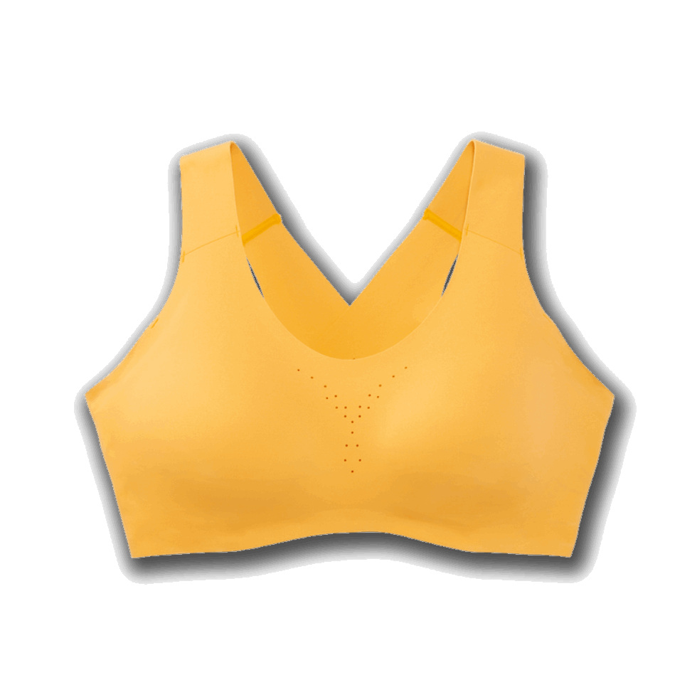 Brooks Dare Crossback Run Biustonosz Szafran