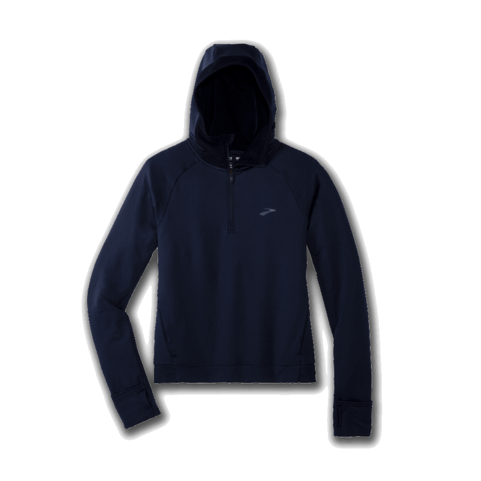 Bluza Z Kapturem Brooks Notch W Kolorze Granatowym