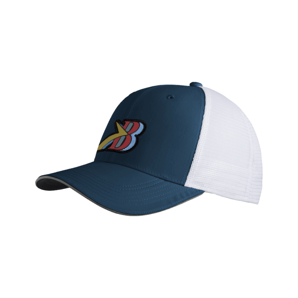 Brooks Discovery Trucker Hat Indygo Rush-flying B