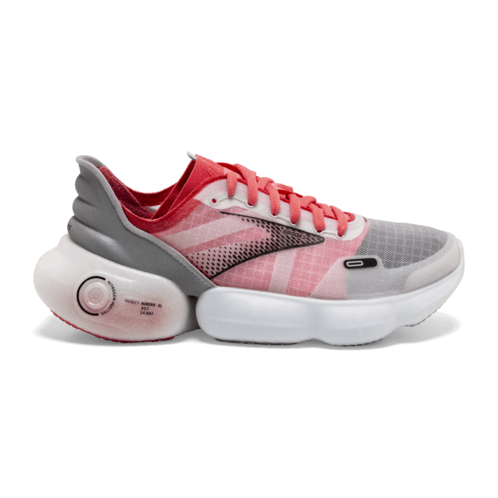 Brooks Aurora-bl Szaro-koralowo-czarny